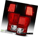 テールライト 2007-2013 Toyota Tundra Red Pickup Truck LED Tail Brake Lights Lamps Left Right 2007-2013 Toyota TundraレッドピックアップトラックLEDテールブレーキライトランプ左 右