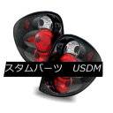 テールライト For 01-07 Caravan/Grand Caravan Black LH+RH Altezza Tail Lights Rear Brak...