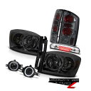 テールライト Headlights Rear Brake Tail Lights Projector Fog Third Cargo LED 2006 Dodg...