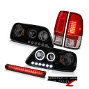 テールライト LED Projector DRL Headlight 97-03 F150 Supercharged S.M.D Tail Lights Brake Lamp LEDプロジェクターDRLヘッドライト97-03 F150スーパーチャージS.M.Dテールライトブレーキランプ