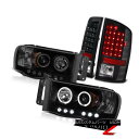 テールライト 02-05 Ram Quad Cab Laramie LED Daytime Headlight Signal Brake Tail Light ...