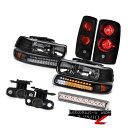 テールライト 2000-2006 Tahoe LS 3rd brake light dark smoke fog lamps tail bumper Headlights 2000-2006タホLS第3ブレーキライトダークスモークフォグランプテールバンパーヘッドライト(2)