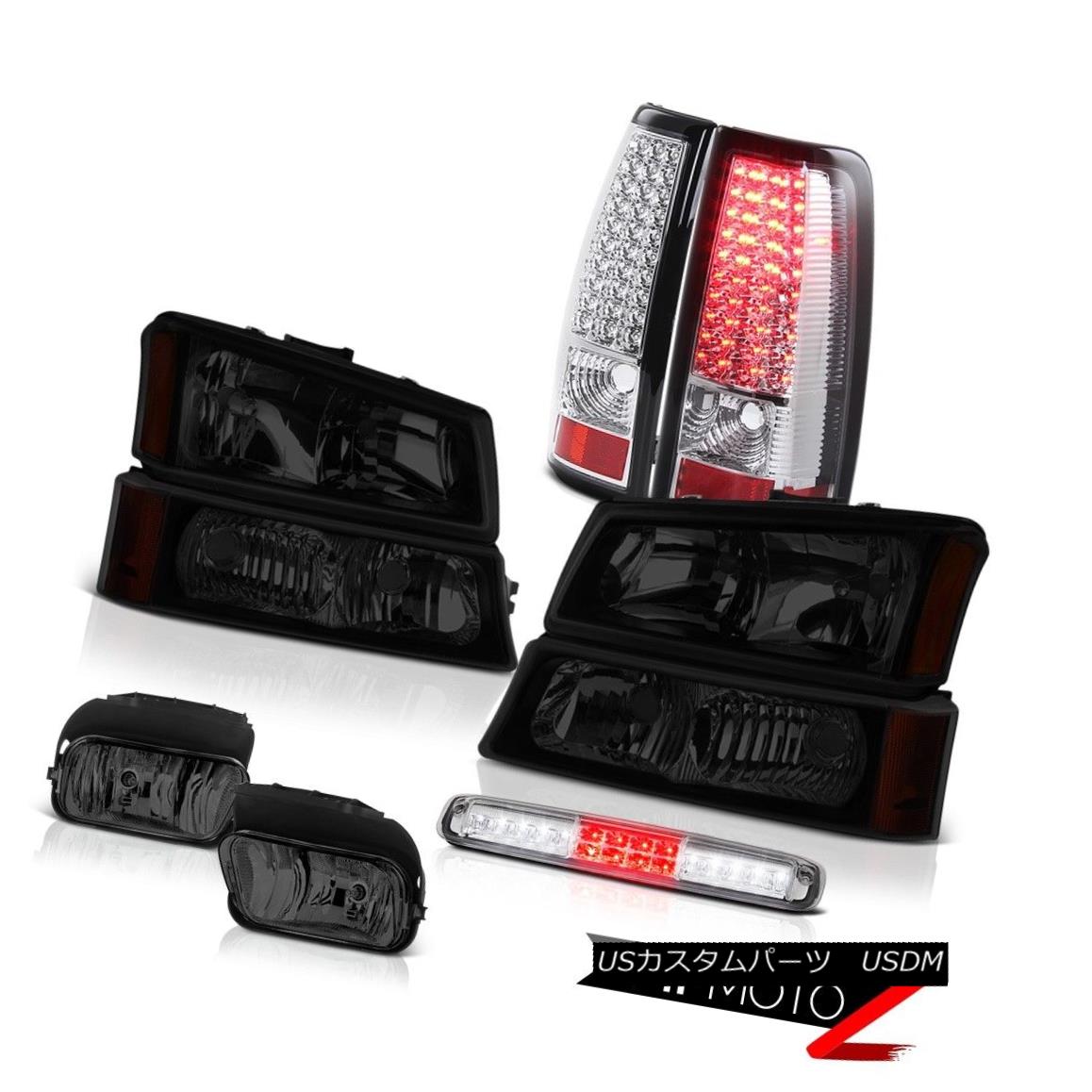 テールライト 03-06 Silverado Sterling Chrome High Stop Lamp Foglamps Taillights Headlamps 03-06 Silverado Sterling ChromeハイストップランプFoglampsテールライトヘッドランプ