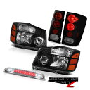 テールライト Left Right Headlamps Brake Tail Lamps Roof 3rd Cargo LED For 2004-2015 Ti...