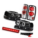 テールライト LED Projector Headlights Bumper Brake Tail Lights Third Cargo 2000-2006 T...