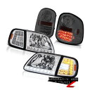 テールライト Corner DRL Headlamps L+R LED Bulbs Tail Lights 1997-2003 Ford F150 Flares...