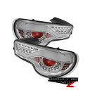 テールライト Crystal 2013-2016 Scion FR-S BR-Z Chrome LED Tail Light Brake SMD Signal FRS BRZ クリスタル2013-2016サイオンFR-S BR-ZクロームLEDテールライトブレーキSMD信号FRS BRZ(2)