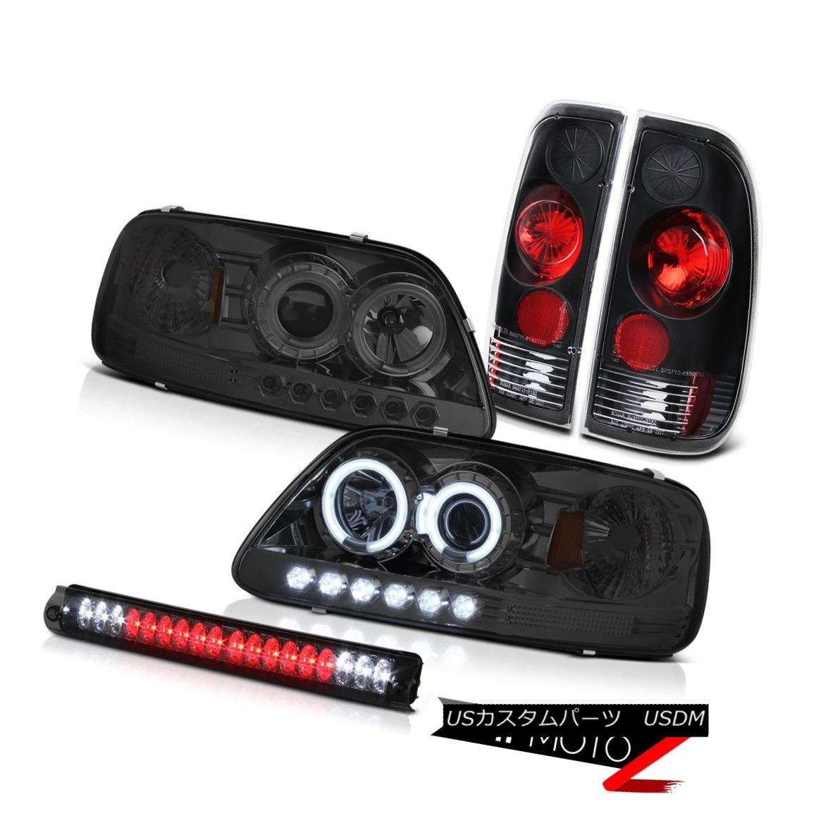 テールライト 1999 2000 2001 F150 Projector Halo DRL Headlight Signal Tail Lamp Brake Lamp LED 1999 2000 2001 F150プロジェクターHalo DRLヘッドライト信号テールランプブレーキランプLED