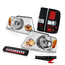 テールライト 04-08 Ford F150 XLT Headlamps Graphite Smoke 3RD Brake Lamp Taillamps Assembly 04-08フォードF150 XLTヘッドランプ黒鉛煙3RDブレーキランプタイヤランプアセンブリ(2)
