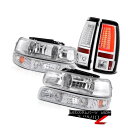 テールライト 99-02 Silverado Z71 Tail Lights Headlights Signal Light OLED Neon Tube As...
