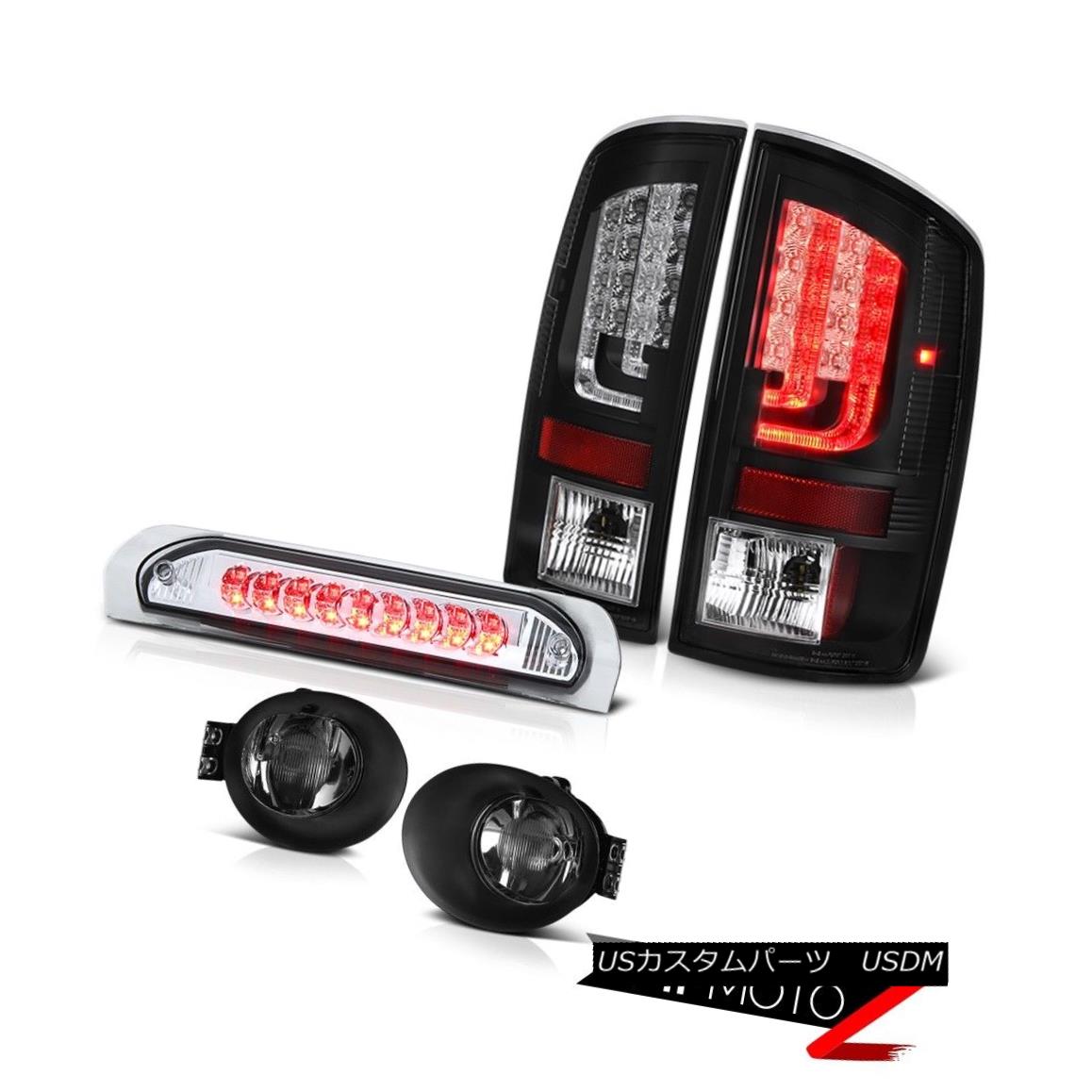 ơ饤 2002-2006 Dodge Ram 1500 3.7L Taillamps Smoked Fog Lights High STop Light LED 2002-2006å1500 3.7Lץ⡼ե饤ȥϥȥåץ饤LED