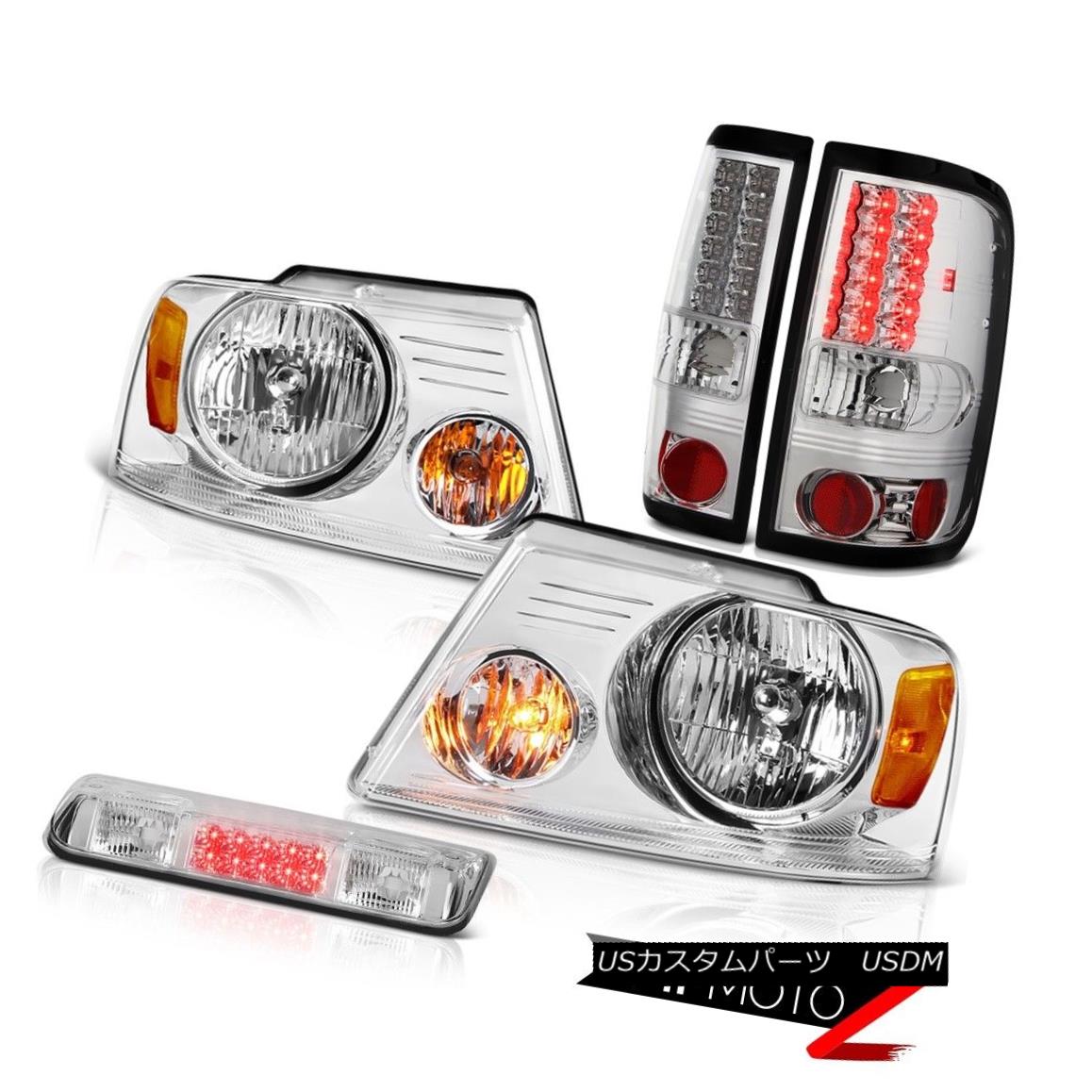 テールライト 04-08 Ford F150 XL Roof Brake Light Headlamps Taillamps Factory Style Assembly 04-08 Ford F150 XL屋根用ブレーキライトヘッドランプテールランプファクトリースタイルアセンブリ