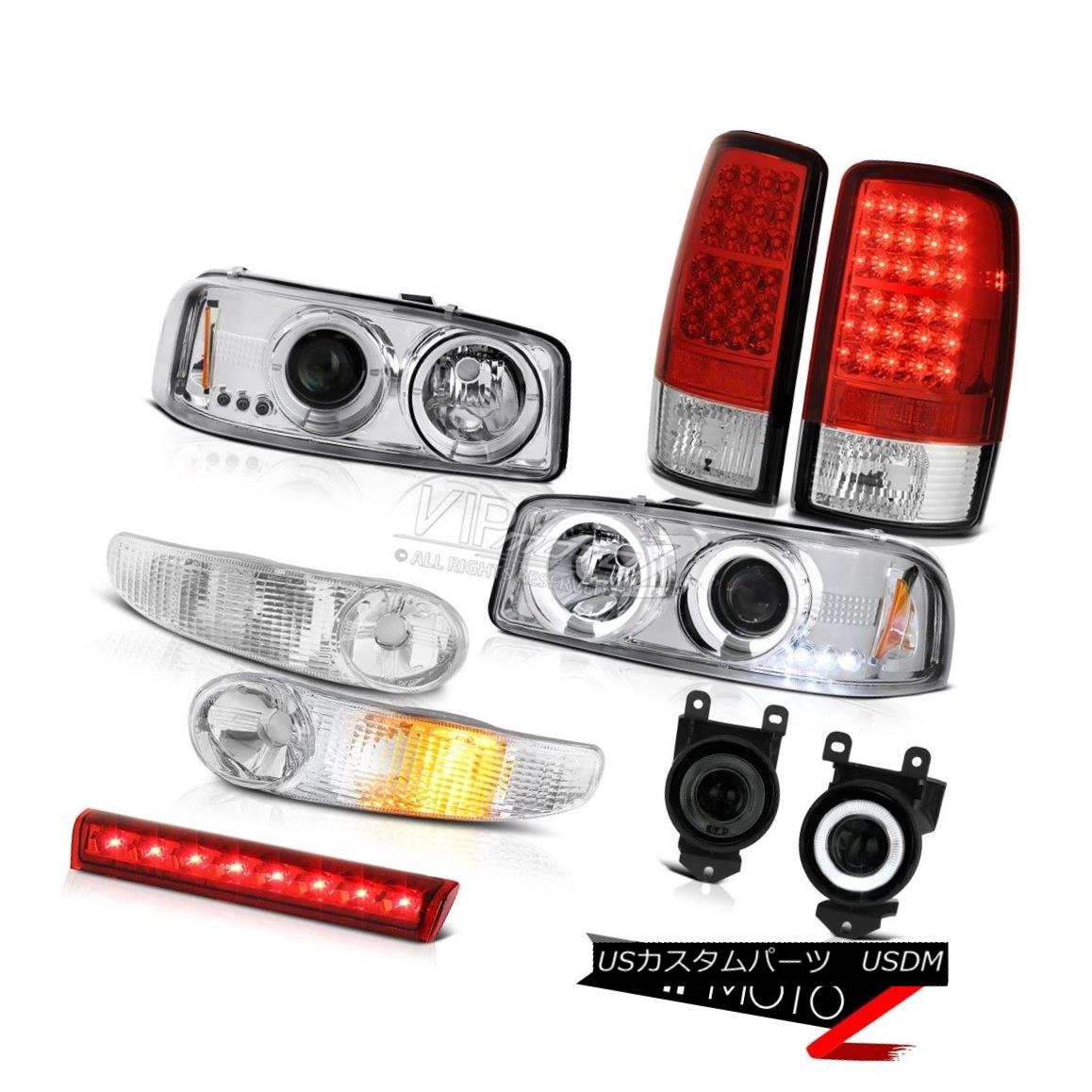 テールライト LED Daytime Headlights Signal Tail Lamp Fog Roof Brake 01-06 GMC Yukon XL Denali LED昼間ヘッドライト信号テールランプ霧屋根ブレーキ01-06 GMC Yukon XL Denali