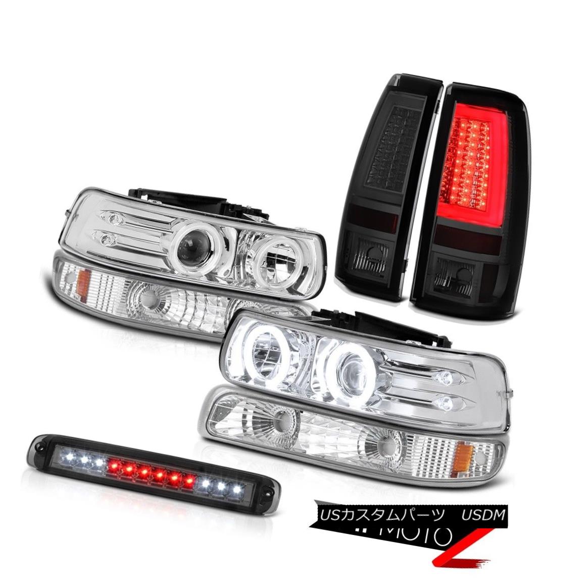 テールライト 1999-2002 Silverado WT Taillamps Roof Cab Light Signal Lamp Headlights Tron Tube 1999-2002 Silverado WT TaillampsルーフキャブライトランプヘッドライトTron Tube