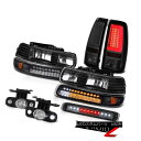 テールライト 99-02 Silverado Z71 Taillamps Roof Cargo Lamp Fog Lamps Bumper Lamp Tron ...
