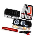 テールライト 99-06 Sierra 5.3L Rear Brake Lights Third Lamp Bumper CCFL Headlamps 