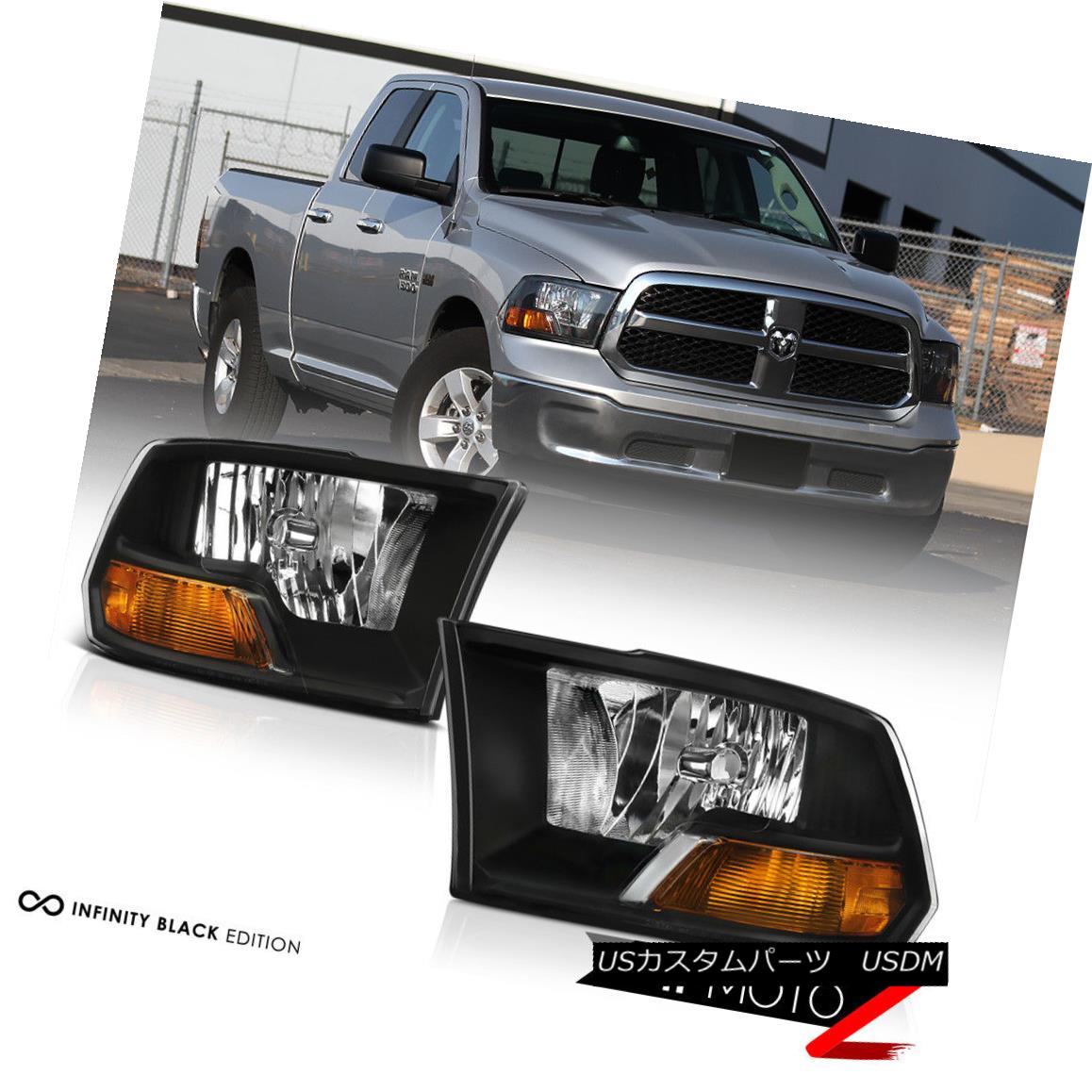 テールライト 13-18 Dodge RAM 1500 Tail Light 3rd Brake Fog Lamp Factory Style Headlight SET 13-18 Dodge RAM 1500テールライト3rdブレーキフォグランプ工場スタイルヘッドライトSET