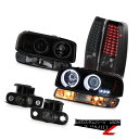 テールライト 99-02 Sierra SL Fog lights smd parking brake lamp darkest smoke CCFL Head...