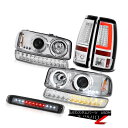テールライト 99-06 Sierra 1500 Tail Brake Lamps Third Light Signal Headlights