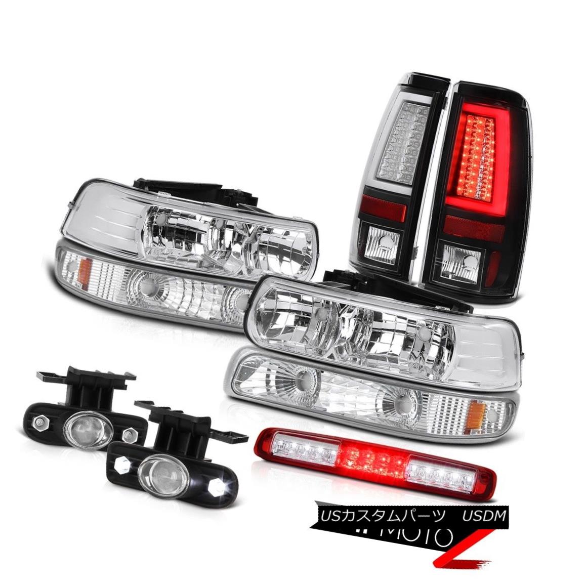 テールライト 1999-2002 Silverado 2500 Taillights Signal Lamp Headlights High Stop Foglights 1999-2002 Silverado 2500のティアライト信号ランプヘッドライトハイストップフォグライト