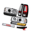テールライト 99-06 Sierra 4.3L Tail Lamps Third Brake Lamp Signal Light Headlamps Tron Tube 99-06シエラ4.3Lテールランプ第3ブレーキランプシグナルライトヘッドランプトロンチューブ(2)