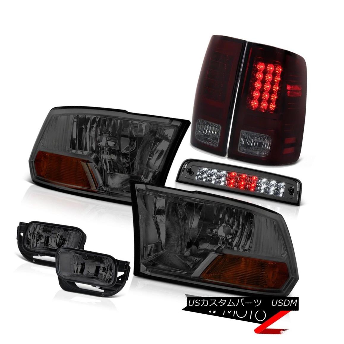 テールライト 2010-2018 Dodge Ram 2500 Big Horn Foglights 3RD Brake Lamp Rear Lights Headlamps 2010-2018ダッジラム2500ビッグホーンフォグライト3RDブレーキランプリアライトヘッドランプ