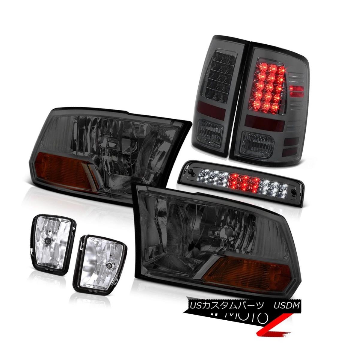 2013-2018 Ram 1500 1500 3.0L Roof Brake Lamp Fog Lamps Tail Headlamps Assemblyカテゴリテールライト状態新品メーカーRam車種1500発送詳細送料一律 1000円（※北海道、沖縄、離島は省く）商品詳細輸入商品の為、英語表記となります。 Condition: New Brand: Venom Inc. [Fog Light] Switch: [Fog Light] Switch Manufacturer Part Number: OEM#B0909H_2010_2011_2012_2013_2014_2015_2016_K867 [Fog Light] Bulbs: [Fog Light] Bulbs Interchange Part Number: 55277410AF/7409AF, 55277414AB/7415AB, 55372082AC [Headlight] Side: Driver&Passenger Side Provided Other Part Number: CH2503217/CH2502217,CH2819124/CH2818124 [Tail Light] Brake: Built-In LED Placement on Vehicle: Left, Right, Front, Rear [Tail Light] Dashboard Light: Error-Free Warranty: 60 Day [Tail Light] Parking: Built-In LED Fitment Type: Direct Replacement [Tail Light] Reverse: Re-use Original 921 Bulbs Lens Color: Smoke, Clear [Tail Light] Side: Driver & Passenger Included Housing Color: Chrome [Tail Light] Signal: Built-In LED [Headlight] Low Beam Bulb: Require H13 Bulbs Contact Us: TEL: 1-844-884-7847 | HOURS: 9am - 6pm PST [Headlight] High Beam Bulb: Require H13 Bulbs Returns: 60-Days LOVE IT or RETURN IT! [Fog Light] Wiring: [Fog Light] Wiring※以下の注意事項をご理解頂いた上で、ご入札下さい※■海外輸入品の為、NC,NRでお願い致します。■フィッテングや車検対応の有無については、画像と説明文よりお客様の方にてご判断をお願いしております。■USのカスタムパーツは国内の純正パーツを取り外した後、接続コネクタが必ずしも一致するとは限らず、加工が必要な場合がございます。■商品説明文中に英語にて”保障”に関する記載があっても適応はされませんので、ご理解ください。■初期不良（到着より7日以内）のみ保証対象とします。ただし、取り付け後は、保証対象外とします。■海外倉庫から到着した製品を、再度国内で検品を行い、日本郵便または佐川急便にて発送となります。■お届けまでには、2〜3週間程頂いております。ただし、天候次第で多少遅れが発生する場合もあります。■商品落札後のお客様のご都合によるキャンセルはお断りしておりますが、商品落札金額の30％の手数料をいただいた場合のみお受けいたします。■他にもUSパーツを多数出品させて頂いておりますので、ご覧頂けたらと思います。■USパーツの輸入代行も行っておりますので、ショップに掲載されていない商品でもお探しする事が可能です!!お気軽にお問い合わせ下さい。&nbsp;