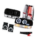 テールライト 03 04 05 06 Sierra 6.6L Foglights tail lamps parking light ccfl headlamps...