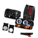 テールライト 2003-2006 Sierra 4.3L Fog lights tail parking lamp ccfl projector Headlam...