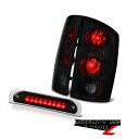 テールライト Brake Rear Reverse Tail Light Roof Stop 3rd Cargo LED Black 02 03 04 05 R...