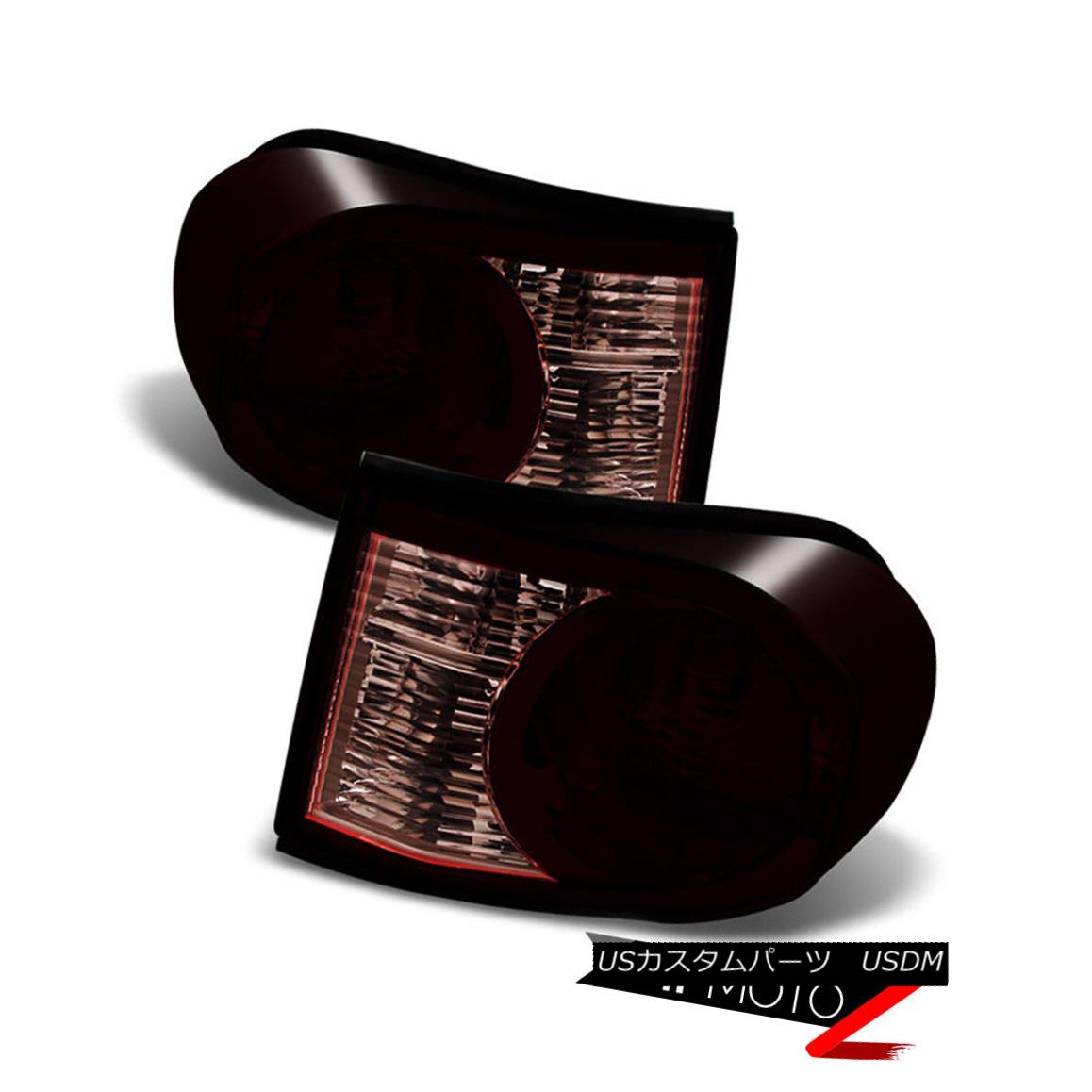 テールライト [JDM STYLE] 2007-2015 Toyota FJ Cruiser TRD Style Dark Smoke Red Rear Tail Light [J..