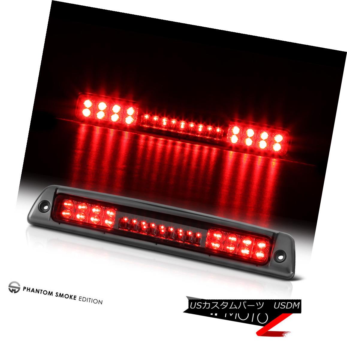 テールライト 94-01 Dodge Ram 1500 2500 3500 Smoke Tinted LED SMD Third Brake High Stop Light 94-01 Dodge Ram 1500 2500 3500煙がかかったLED SMDサードブレーキハイストップライト