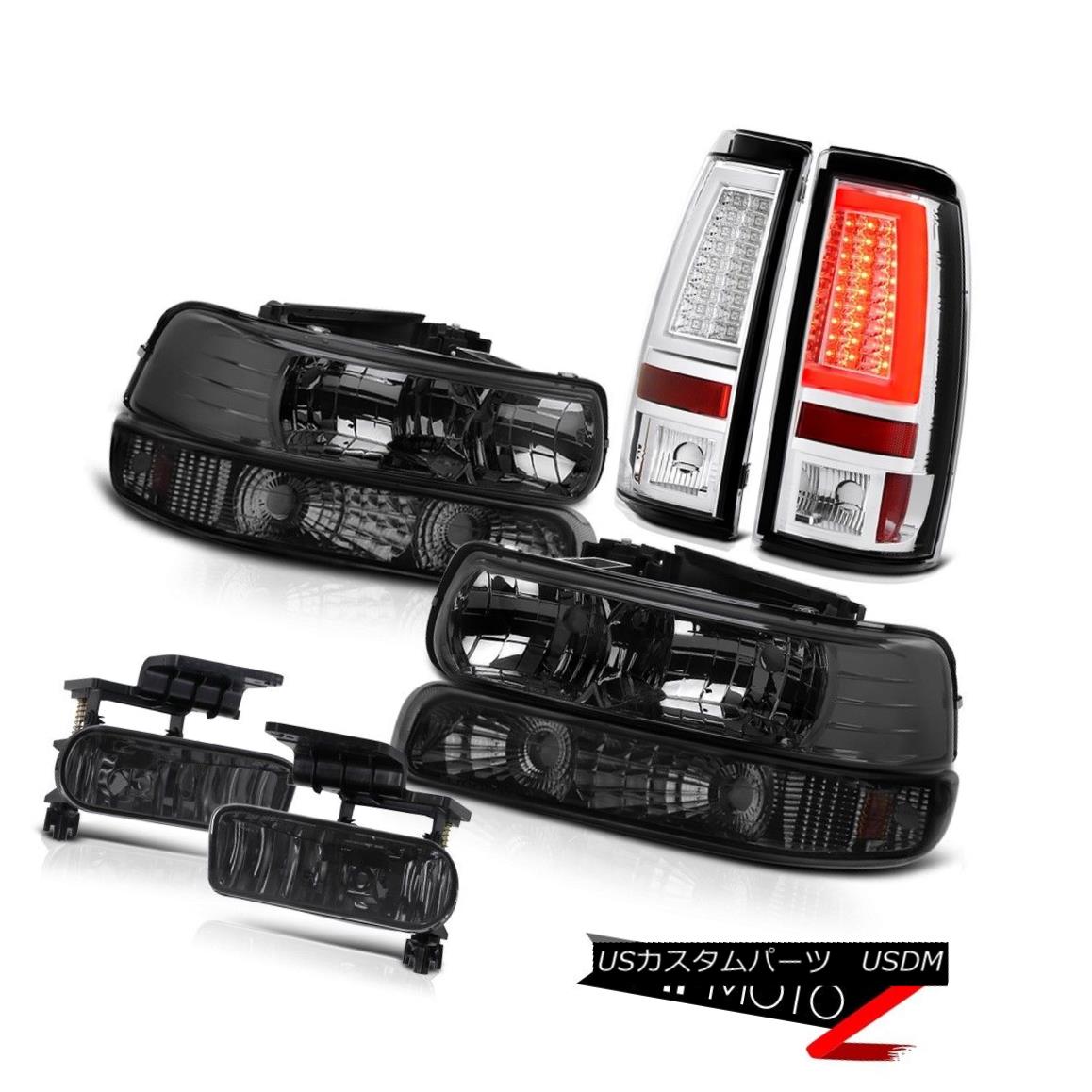 テールライト 99 00 01 02 Silverado 4WD Tail Lights Bumper Lamp Headlamps Foglamps Neon Tube 99 00 01 02シルバラード4WDテールライトバンパーランプヘッドランプフォグランプネオンチューブ 1