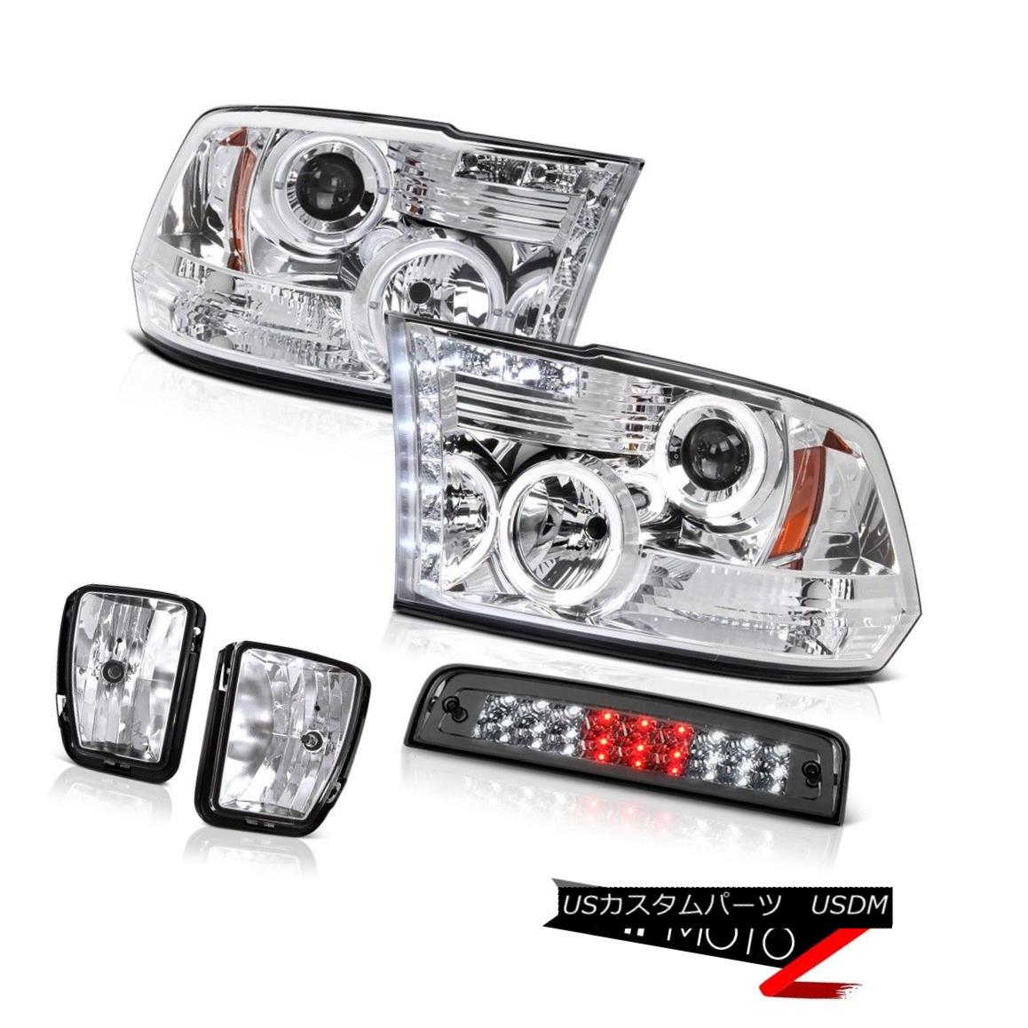 テールライト 2013-2018 Dodge Ram 1500 5.7L Titanium Smoke Roof Cab Lamp Foglamps Headlights 2013-2018ダッジラム1500 5.7Lチタンスモークルーフキャブランプフォグランプヘッドライト