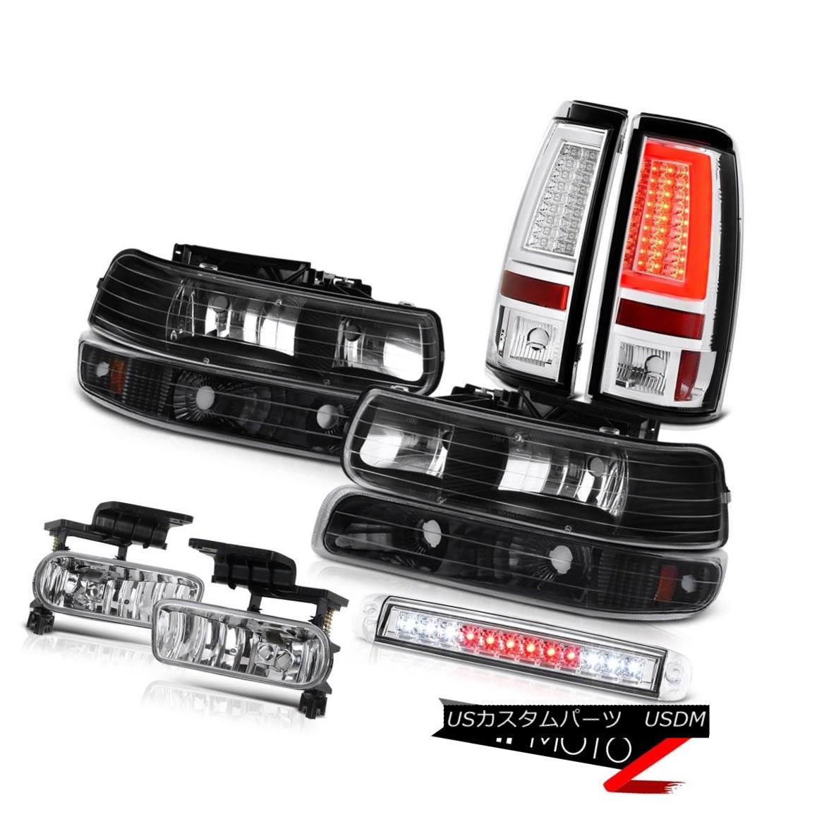 テールライト 99-02 Silverado 1500 Tail Lamps Roof Cargo Lamp Foglights Parking Lamp Neon Tube 99..