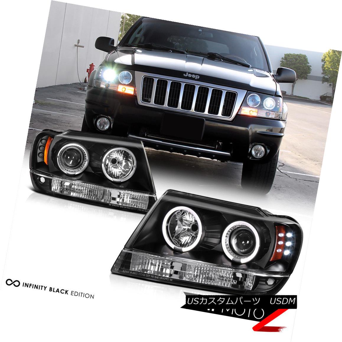 テールライト 1999-2003 Jeep Grand Cherokee 4WD Roof Cab Lamp Foglights Taillamps Headlamps 1999-2003ジープグランドチェロキー4WDルーフキャブランプフォグライトテールランプヘッドランプ