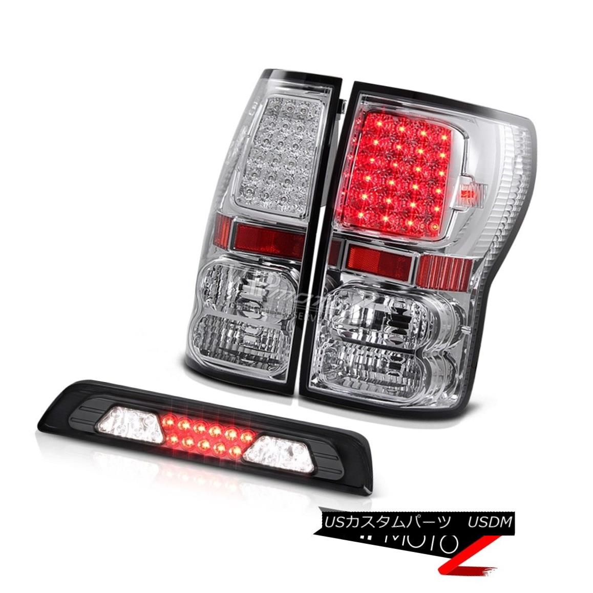 テールライト 2007-2013 Toyota Tundra SR5 Smokey Roof Cab Lamp Tail Lights LED 