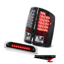 テールライト Black Brake Lamp Rear Tail Lights Assembly LED SMD 3rd Cargo 02 03 04 05 ...