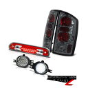 テールライト 2006 Dodge Ram V8 Rear Signal Tail Lights SMD LED Foglamps Wine Red Third Brake 2006 Dodge Ram V8リアシグナルテールライトSMD LEDフォグランプワインレッドThird Brake(2)