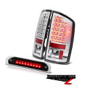 テールライト Rear Reverse LED Bulb Brake Tail Lights Black 3rd Cargo Light 2002-2005 R...