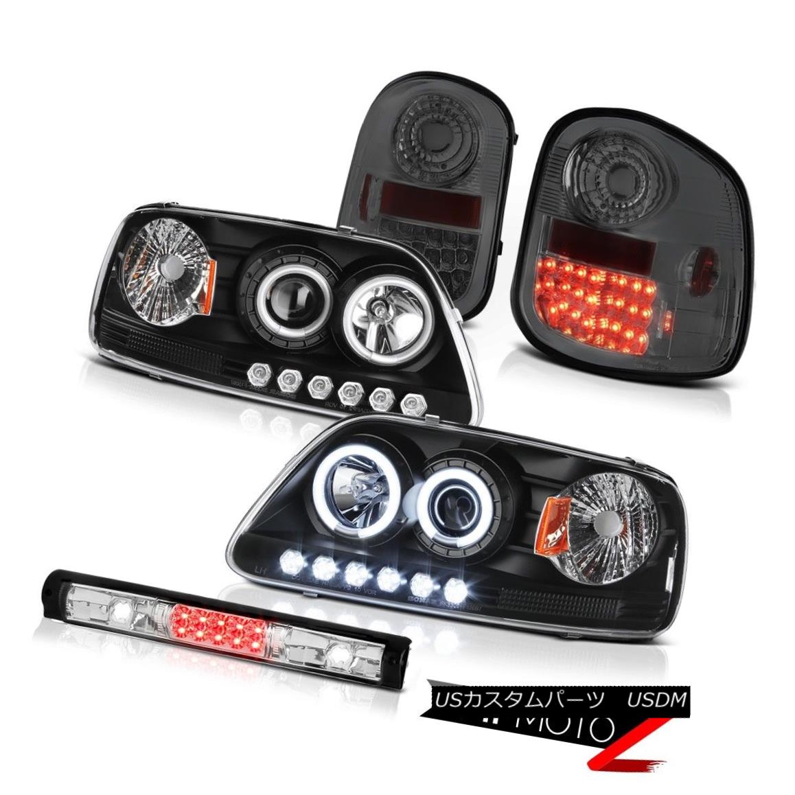 テールライト DRL CCFL Ring Headlights Tail Lights LED Brake 1997-2003 F150 Flareside Lariat DRL CCFLリングヘッドライトテールライトLEDブレーキ1997-2003 F150 Flareside Lariat