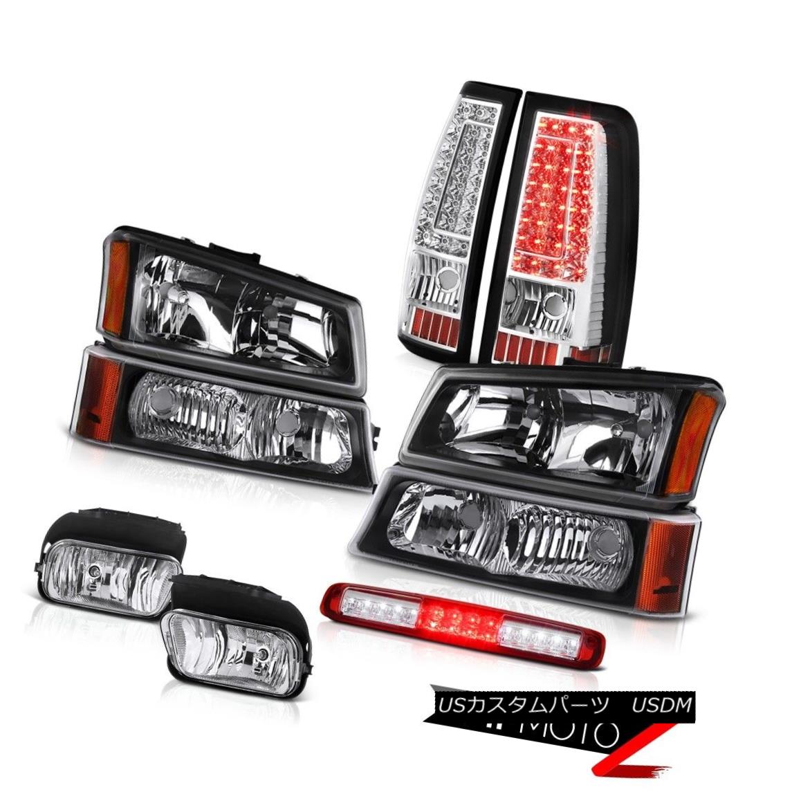テールライト 2003-2006 Chevy Silverado High Stop Lamp Foglights Taillights Bumper Headlamps 2003-2006シボレーシルバラードハイストップランプフォグライトテールライトバンパーヘッドランプ