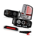 テールライト SMD DRL Headlamps LED Bulb Brake Tail Lights Third Cargo 02 03 04 05 Dodg...