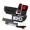 スモークヘッド 43 テールライト TOYOTA TUNDRA V8 5.7L 2007-2013 DRL LED Fog+Red Tail Light+CCFL