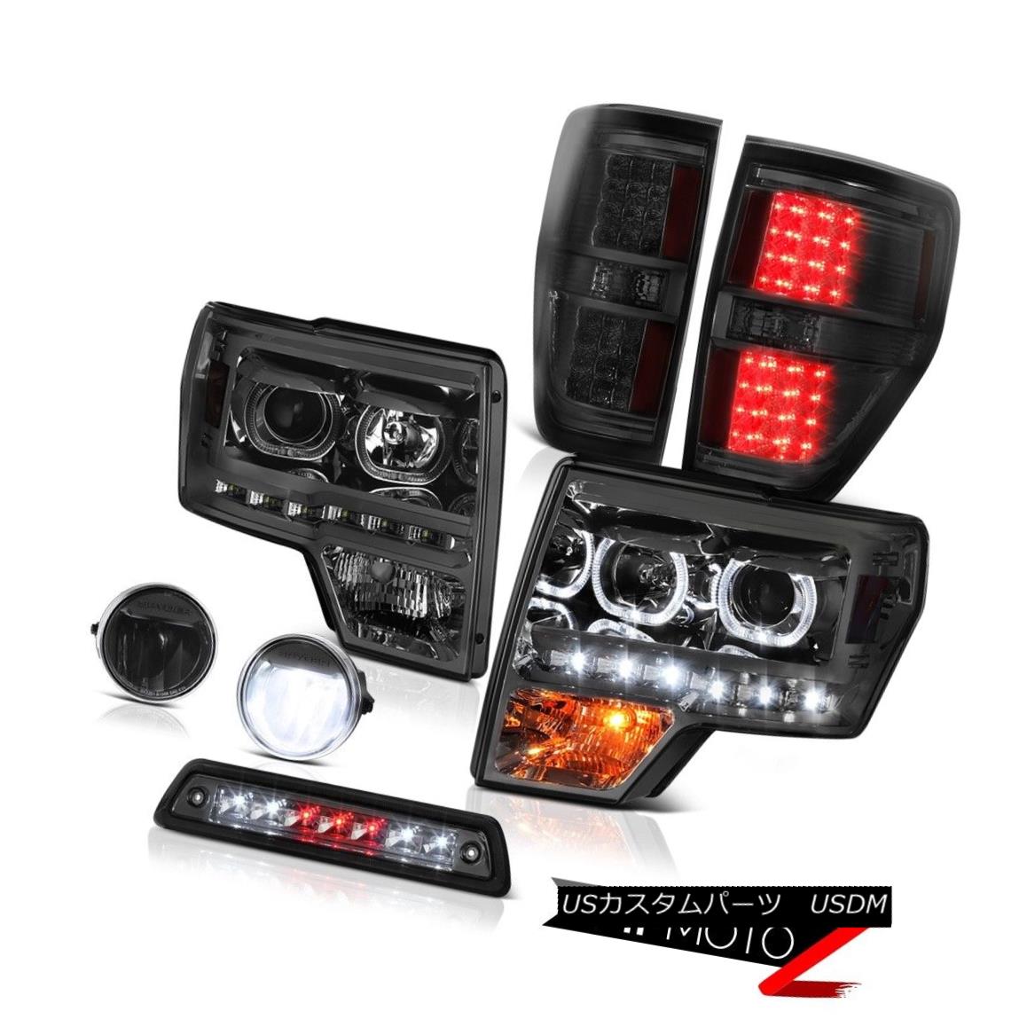 テールライト 09 10 11 12 13 14 F150 6.2L 3rd brake lamp fog lights taillamps headlights SMD 09 10 11 12 13 14 F150 6.2L第3ブレーキランプフォグライトテールランプヘッドライトSMD