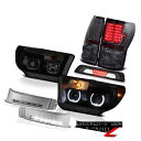 テールライト 07-13 Toyota Tundra Limited Headlights DRL Strip Third Brake Light Rear L...