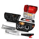 テールライト 07-13 Toyota Tundra SR5 Smokey Headlights Bumper DRL Roof Cab Lamp Tail Lights 07-13 Toyota Tundra SR5スモーキーヘッドライトバンパーDRLルーフキャブランプテールライト