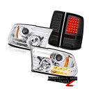テールライト 09-18 Dodge Ram 1500 6.4L Graphite smoke taillamps projector headlamps LED SMD 09-18ダッジラム1500 6.4Lグラファイト煙テールランププロジェクターヘッドランプLED SMD