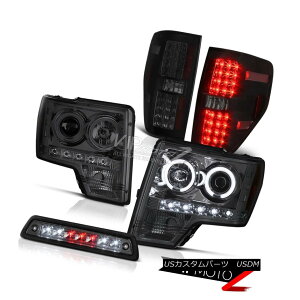 ơ饤 09-14 F150 FX4 Smoked 3rd brake light rear lamps projector Headlamps LED Newest 09-14 F150 FX4⡼3֥졼饤ȥꥢץץإåɥLEDǿ