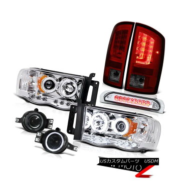 テールライト 2003-2005 Dodge Ram 1500 4.7L Tail Lamps Headlamps Fog Roof Brake Light NeweST 2003-2005ダッジラム1500 4.7LテールランプヘッドランプフォグルーフブレーキライトNeweST